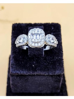 Nevoka Trinity Silver Zirkon Yüzük