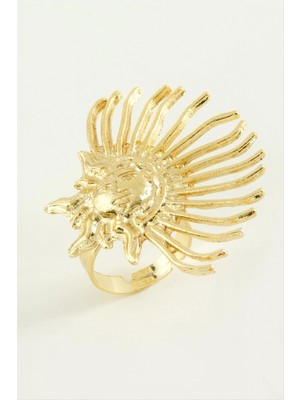 Marsilyan Güneş Metal Yüzük