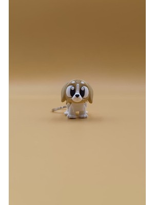 Rodopiva Sevimli Beagle Köpek Anahtarlık – Sadakatin Minik Temsilcisi! - Hareketli Anahtarlık Çanta Süsü Charm