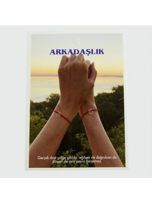 Marsilyan 2'li Arkadaşlık Bileklik Kartı