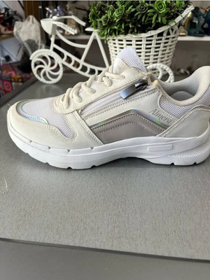 Almera Yandan Fermuarlı - Akıllı Ayak Pedli- Trend Spor Ayakkabı - Şık-Rahat-