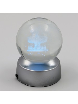 Empressco Çocuklar Için Renkli Işıklı LED Küre 6cm, Eğlenceli ve Parlak Dekorasyon Aksesuarı