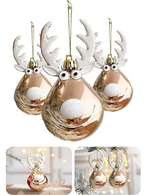 Empressco Şık Bej Yılbaşı Dekor Süsleri, Yeni Yıl Partisi Için Harika Seçenekler