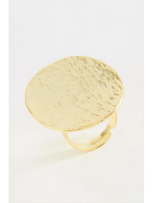 Marsilyan Oval Metal Yüzük