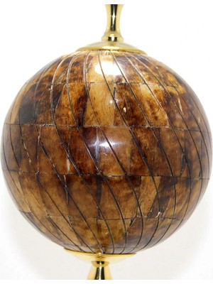 Buğz Pirinç Dünya Küre Kemikli