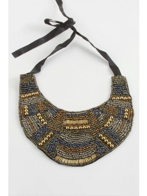 Marsilyan Etnik Kum Boncuk Yaka Kolye