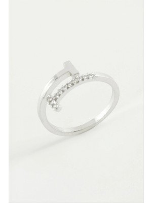 Marsilyan Çivi Zirkon Taşlı Yüzük