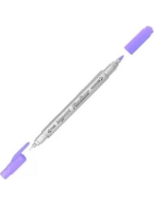 Bigpoint Twin(Çift Uçlu) Fineliner Mor 10'lu Kutu