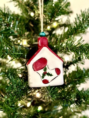 Empressco Yılbaşı Temalı Çorap ve Ağaç Duvar Süsü, Beyaz, Şık ve Eğlenceli Dekorasyon Seti