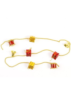 Empressco Turuncu Yılbaşı Süsü Garland 98 Cm, Dekoratif ve Şık Süsleme Malzemesi