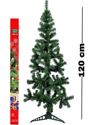 Empressco Yılbaşı Çam Ağacı, 120 Cm, 130 Dal, Yeşil, Şık ve Doğal Bir Dekorasyon