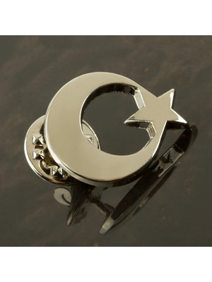 Marsilyan Ay Yıldız Yaka Rozet