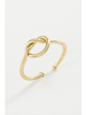 Marsilyan Zincir Şekilli Metal Yüzük