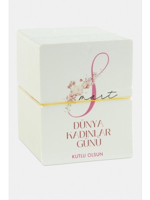 Marsilyan Dünya Kadınlar Günü Bileklik Kartı