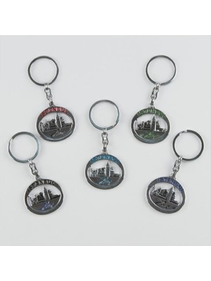 Marsilyan Istanbul Figürlü Metal Anahtarlık