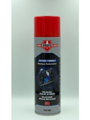 Börfh Silikon Kalıp Ayırıcı Sprey 500 ml