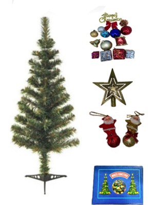 Empressco Yeşil Yılbaşı Çam Ağacı Seti, Şık ve Doğal Dekorasyon Için Harika Seçenek