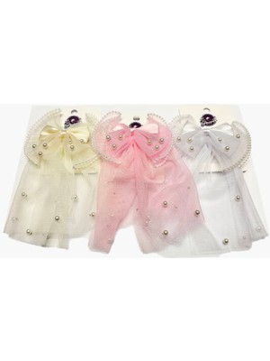 Star Pearl Kids Incili Fiyonk Klips Toka