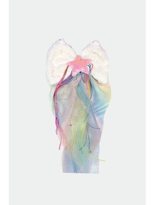 Star Pearl Kids Kız Çocuk Kürklü Fiyonok Toka