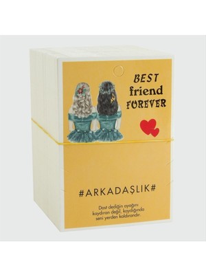 Marsilyan 3'lü Arkadaşlık Bileklik Kartı