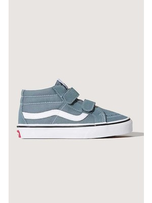 Vans Sk8-Mid Reissue V Günlük Spor Ayakkabı Nefes Alabilir Suni Deri ve Tekstil Malzemeden