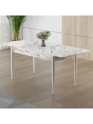 Canisa Asfel Serisi Mdf 77X130 Yandan Açılabilir Mutfak Masası