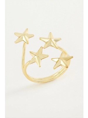 Marsilyan Yıldız Metal Yüzük