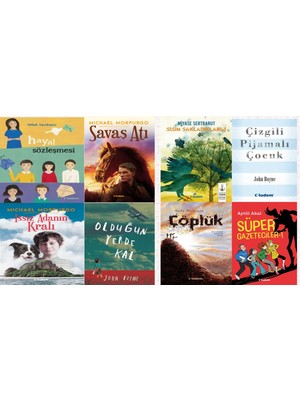 Tudem Yayınları Çizgili Pijamalı Savaş Atı Çöplük Olduğun Yerde Kal Süper Gazeteciler Issız Adanın Kralı Hayal Sözleşmesi Sisin Sakladıkları