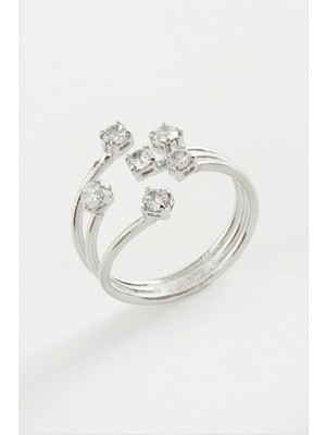 Marsilyan 6 Zirkon Taşlı Yüzük