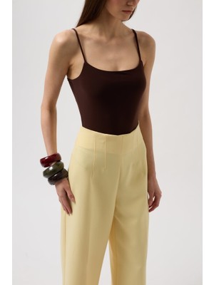 Moderie Butik Ip Askılı Bodysuit