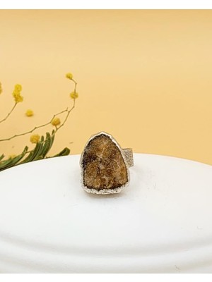 Nevoka Doğal Kumtaşı Yüzük