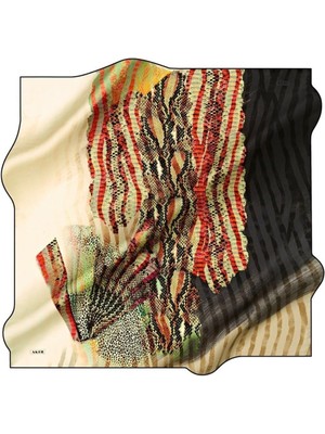 Aker Nostalji Tivil  Ipek Eşarp 8579-912