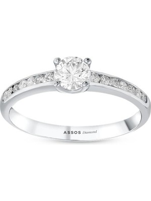 Assos Pırlanta 0.52 Karat Pırlanta Tektaş Yüzük