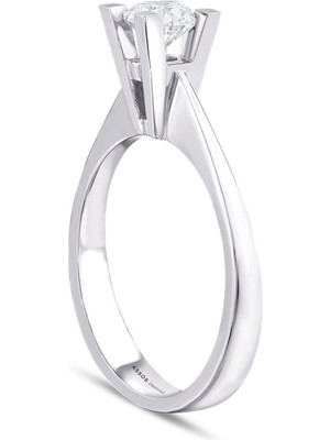 Assos Pırlanta 0.50 Karat Pırlanta Tektaş Yüzük