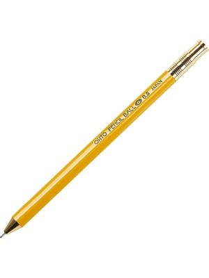 Ohto Wooden Tükenmez Kalem 0.5mm Sarı NKG-450E