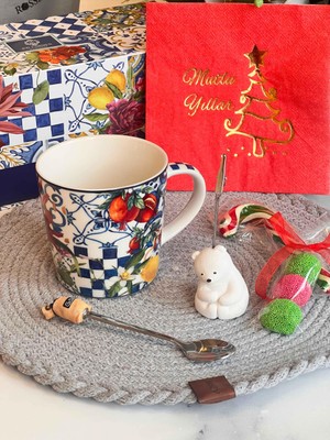 Rossev Hediyelik Kutup Ayılı Hediye Kutulu Kupa Takımı