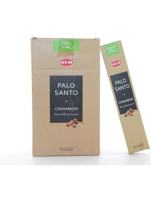 Zenvia Hem Orgnaic Blend Series Palo Santo Cinnamon Masala Aromalı Çubuk Tütsü 15 gr