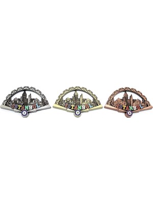 Buğz Istanbul Temalı Metal Magnet Model 2