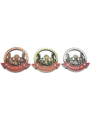 Buğz Istanbul Temalı Metal Magnet Model 4