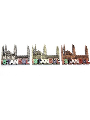 Buğz Istanbul Temalı Metal Magnet Model 5