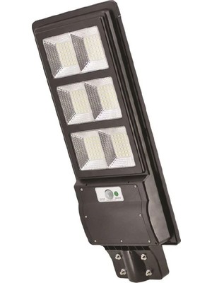 CATA CT-4641 250W Solar Sokak Lambası Kumandalı 6400K Beyaz Işık IP65 Güneş Enerjili Dış Mekan Armatürü
