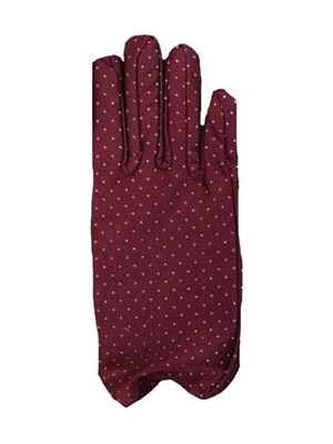 Tncline Bordo Renk Puanlı Çocuk Eldiveni