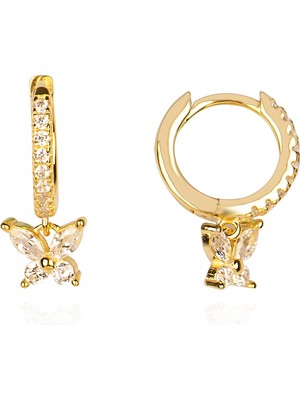 EP Designs Minimal Markiz Taşlı Küpe