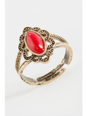 Marsilyan Taşlı Otantik Yüzük