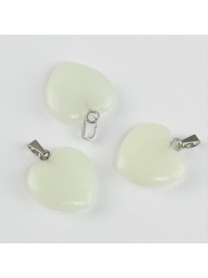 Marsilyan Fosfor Kalpli Doğaltaş Kolye Ucu