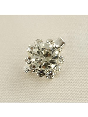 Marsilyan Oval Taşlı Broş