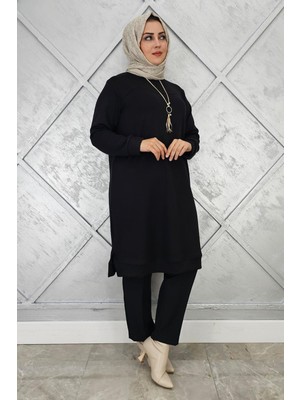 Pys Giyim Kadın Kolye Detaylı Tesettür Tunik