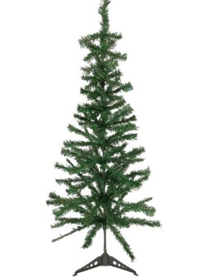 Empressco Yılbaşı Çam Ağacı 120 cm Yeşil Plastik Ayaklı 110 Dal Ev Dekoru ve Noel Süsleme