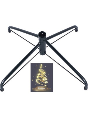 Empressco Yeşil Demir Ayak, 150-210 cm Yılbaşı Ağacı Için, 50 cm Uyumlu