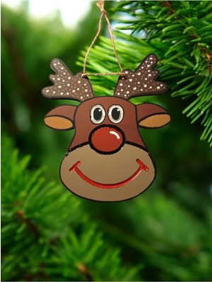 Empressco Yılbaşı Geyik Dekor Süsü, Doğal ve Şık Tasarım, Sıcak Hava Hissiyatı